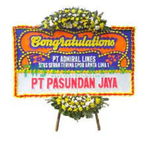 Karangan Bunga Ucapan Selamat Langkat